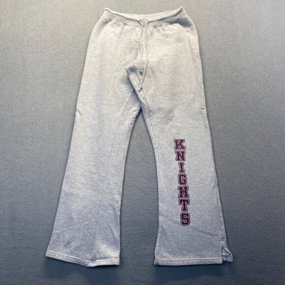 Badger Sports Womens Gray Sweatpants, Size Large Sweatpants,Drawstring,Logo - Picture 1 of 9